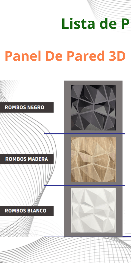5 Años de Garantía
Resistente al Agua
Aislante Térmico
Aislante Acústico
100% PVC
Reciclable
Material Liviano